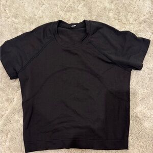 lululemon athletica Black Crop Top